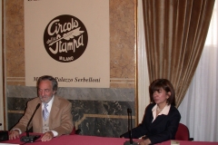 Conference at the Press Club, Milan (1998)
