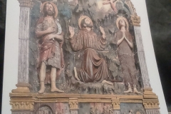 Art in Sargiano: Saint Francis receives stigmata