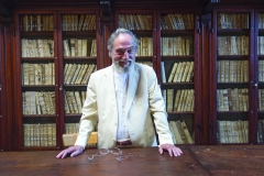 President Pier Franco Marcenaro in the old library
