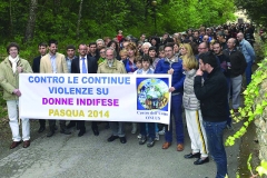 MARCH AGAINST CONTINUOUS VIOLENCE ON HELPLESS WOMEN 2014